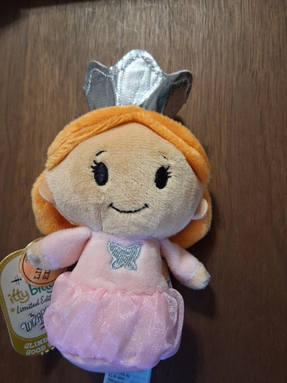Glinda Hallmark Itty Bittys Good Witch Wizard of Oz w/Tag Limited Edition Plush